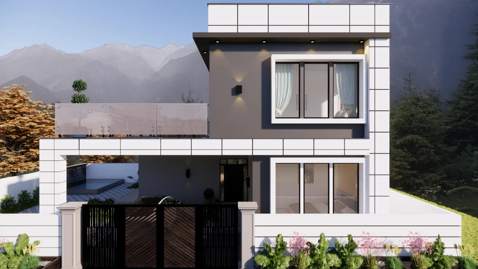Amit's Residence — elevation by Ciara Homes