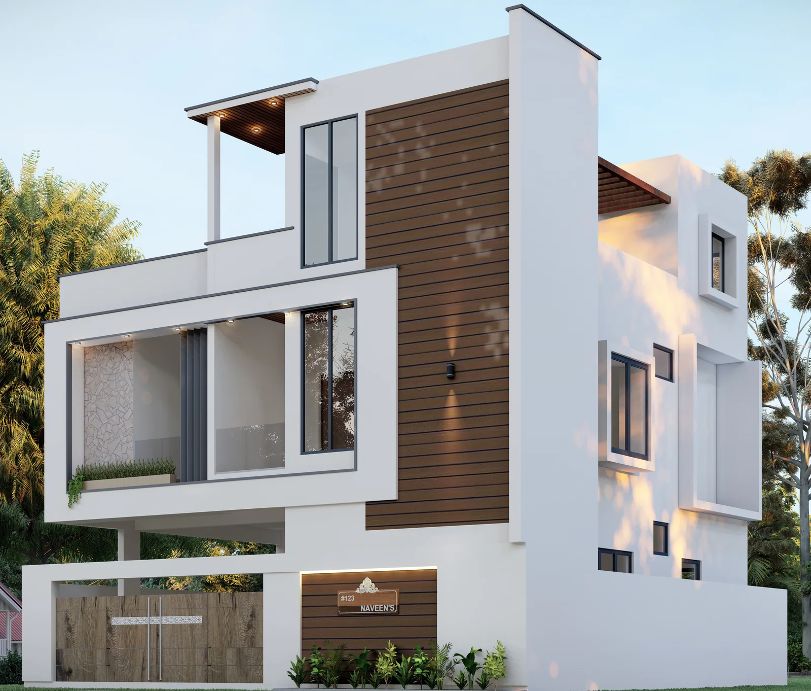 Kalyani's Villa — elevation by Ciara Homes