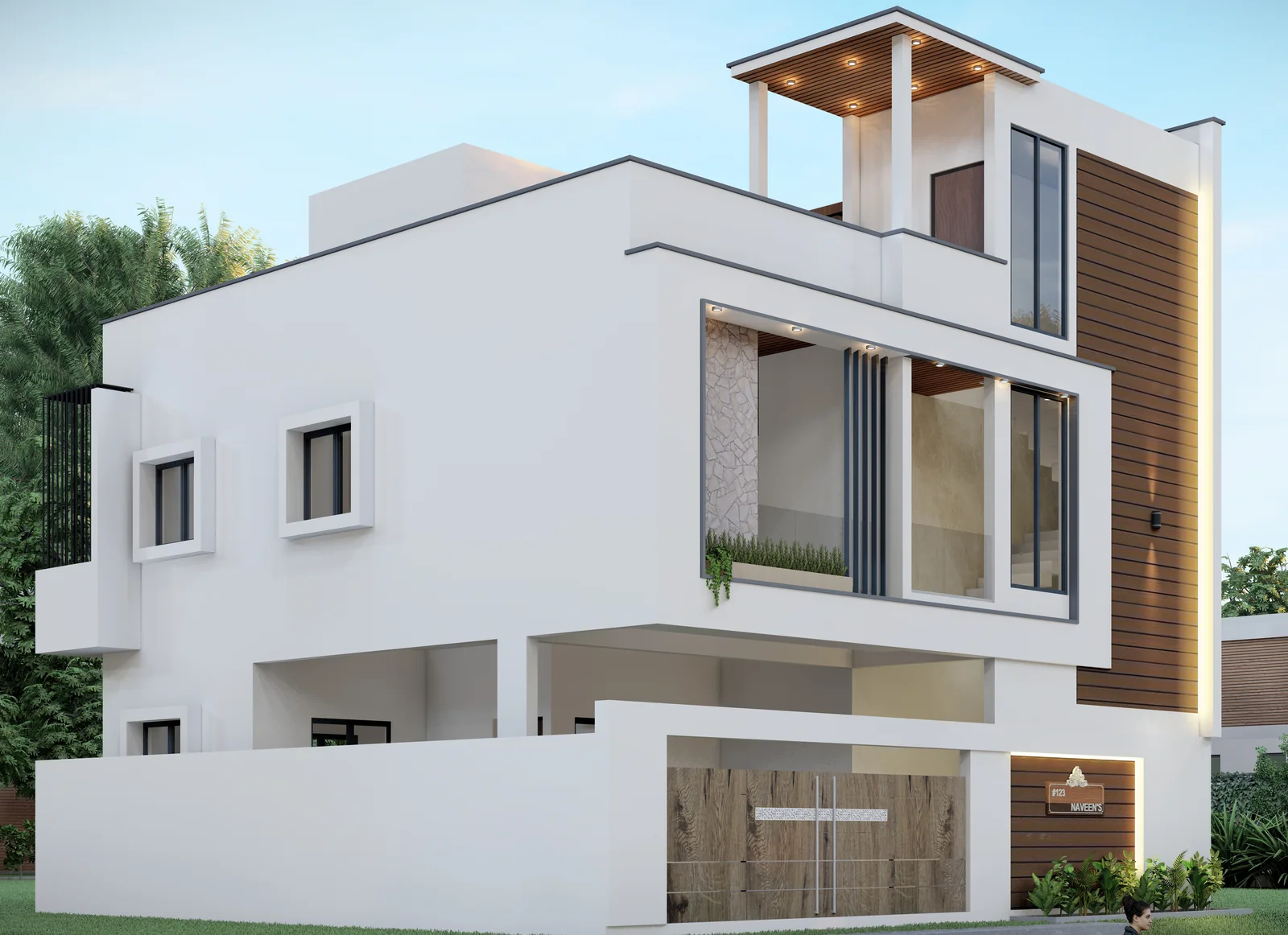 Kalyani's Villa — elevation by Ciara Homes