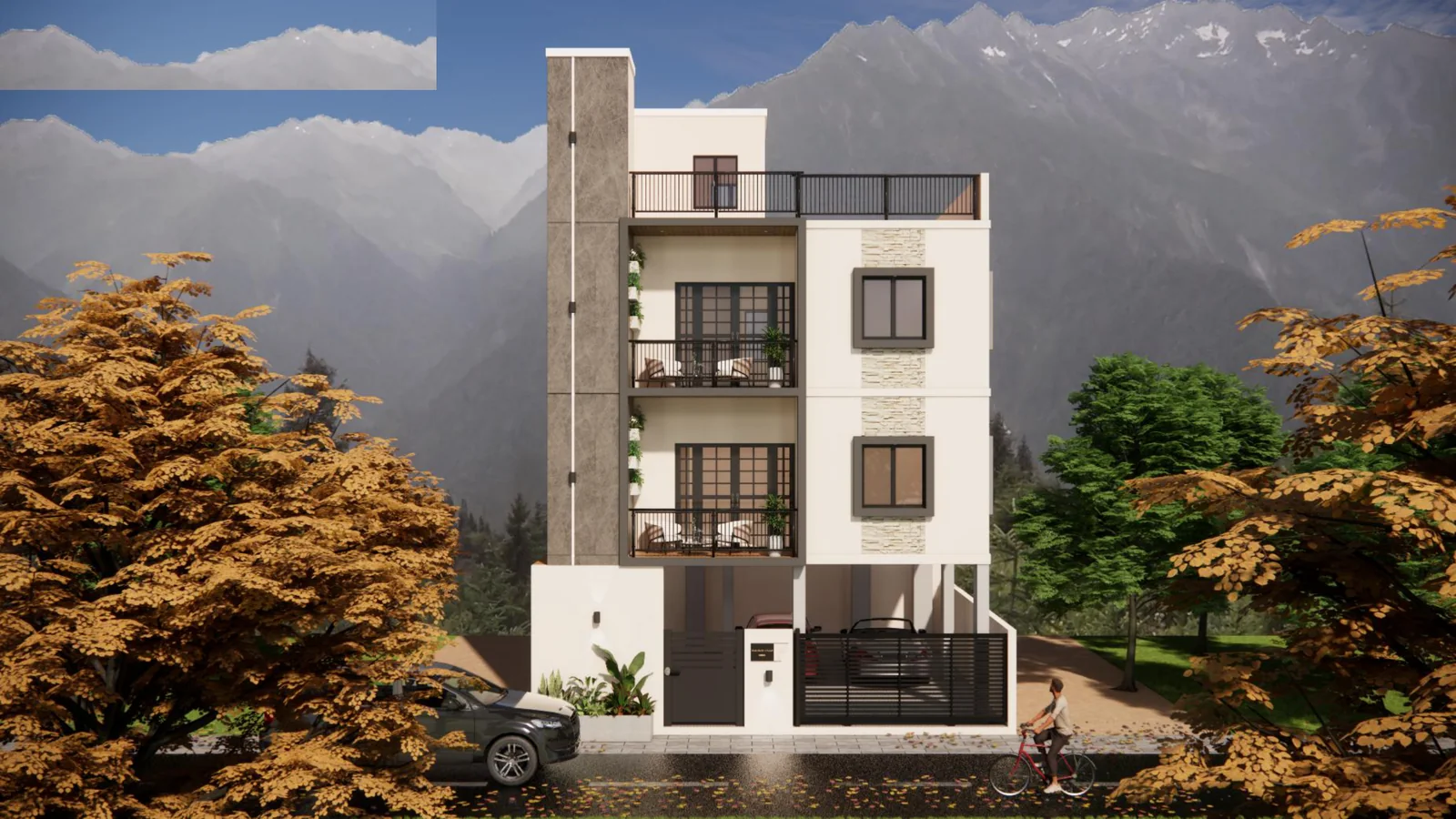 Prasanth D'Souza's Residence — elevation by Ciara Homes
