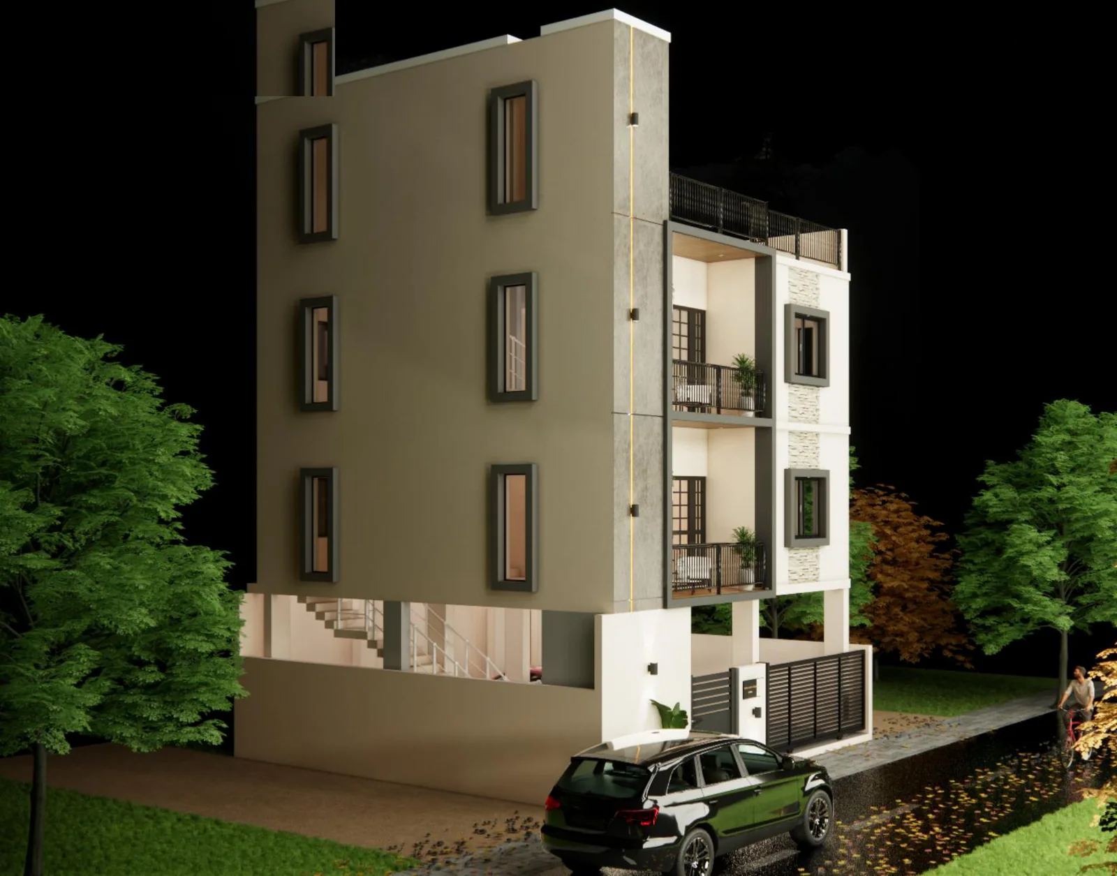 Prasanth D'Souza's Residence — elevation by Ciara Homes