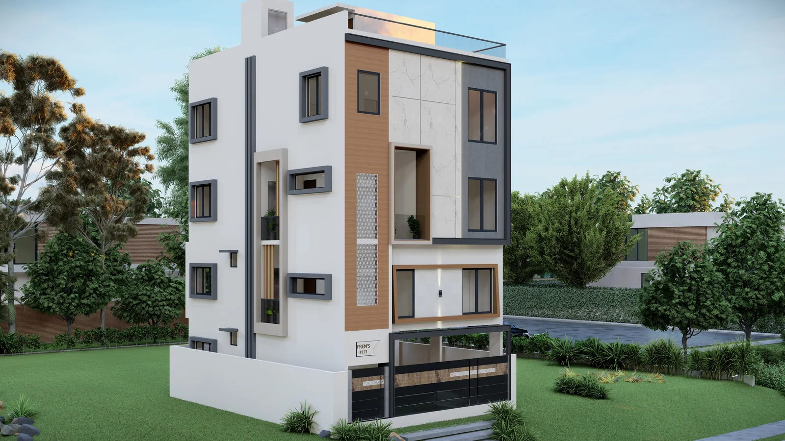 Prem's Home — elevation by Ciara Homes