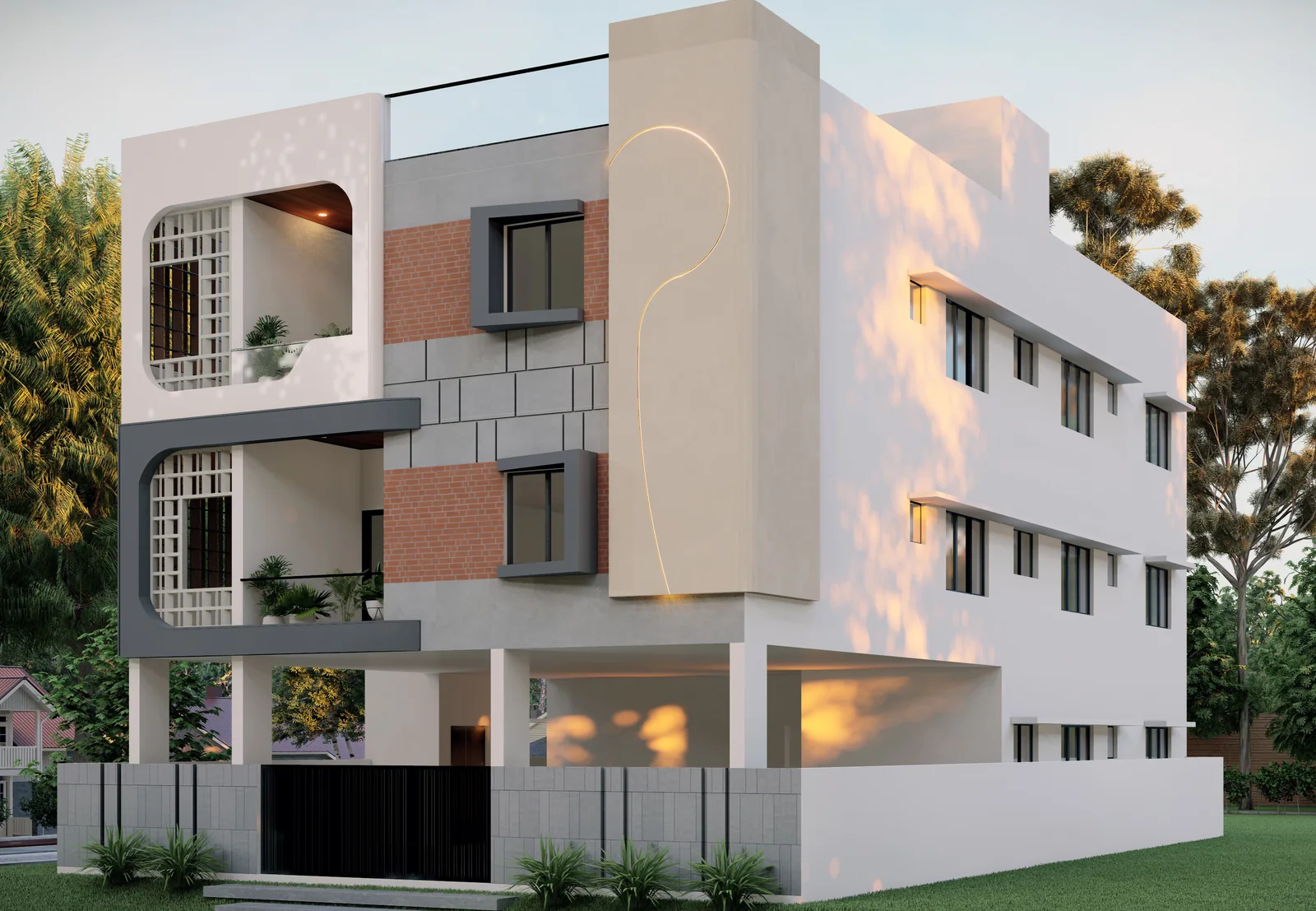 Puttappa's Home — elevation by Ciara Homes