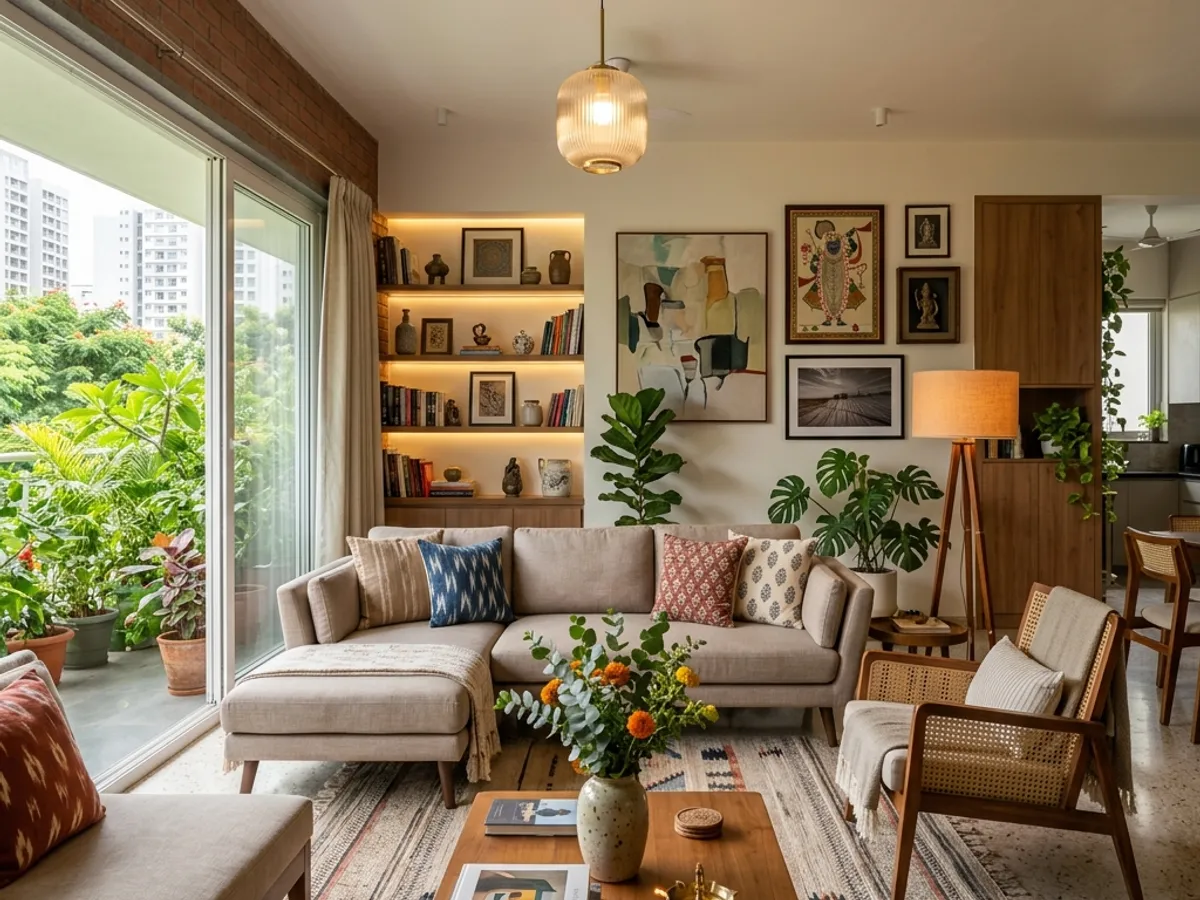 A warm, styled Ciara Homes living space