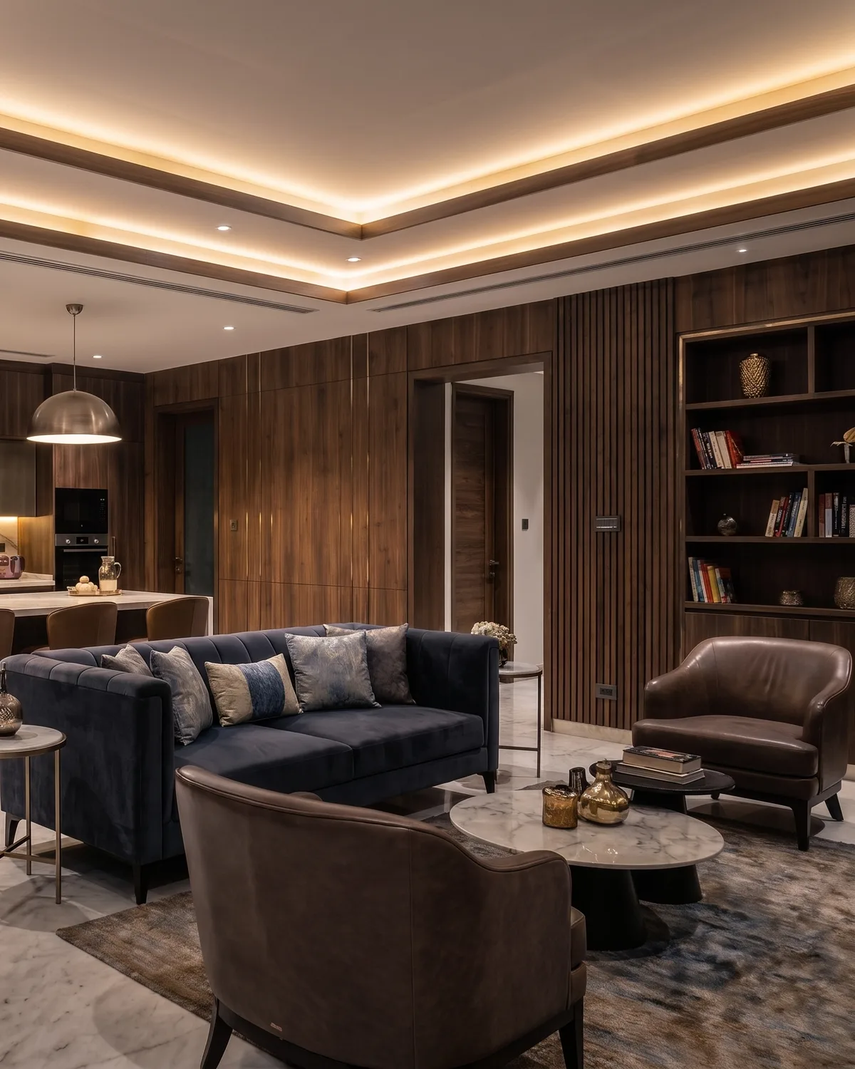 A designer modern interior by Ciara Homes